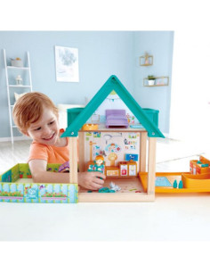 Clinique vétérinaire avec figurines - Hape 2