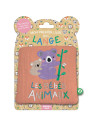 Livre tissu lange - les bebes animaux