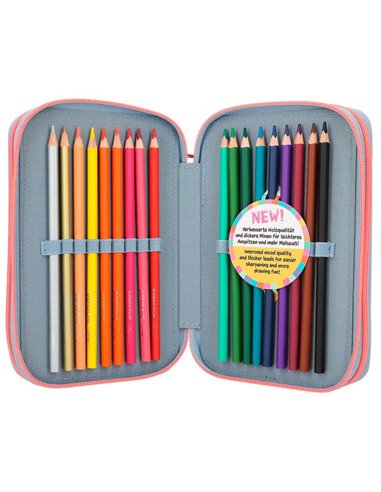 TOPModel Trousse 3 compartiments CUTIE STAR