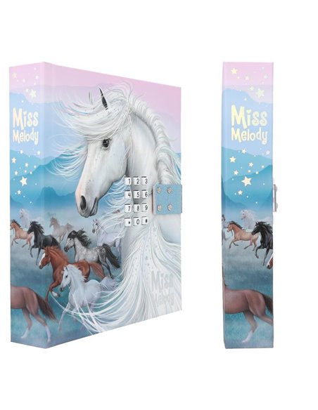 Miss Melody Journal intime sonore avec code motif 1