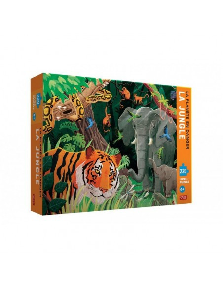 Sassi - puzzle la planete en danger - la jungle