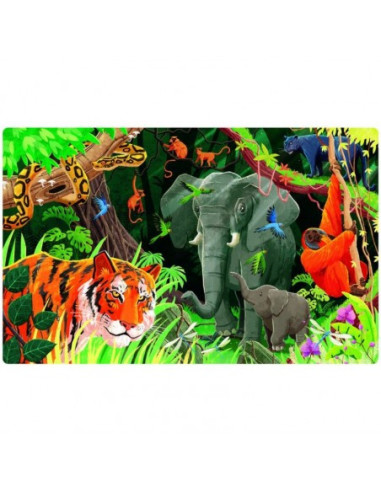 Sassi - puzzle la planete en danger - la jungle
