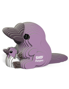 Eugy 3D Ornithorynque - Puzzle animal australien écologique