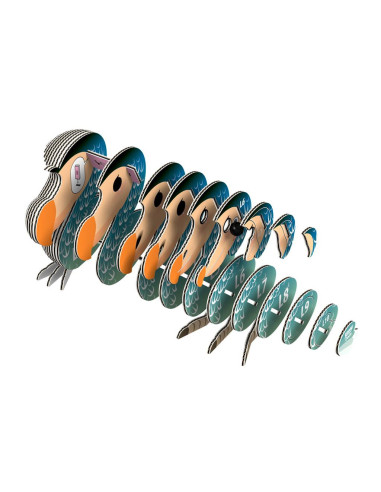 Eugy puzzle 3d - oiseau - dodo