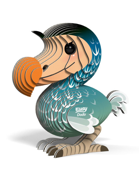 Eugy puzzle 3d - oiseau - dodo