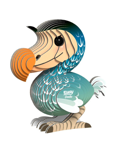 Eugy puzzle 3d - oiseau - dodo