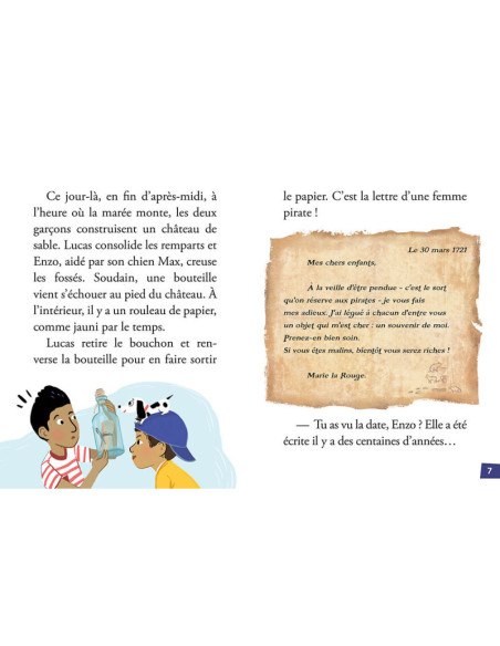 Mes premières enquêtes tome 8 - le trésor de la femme pirate