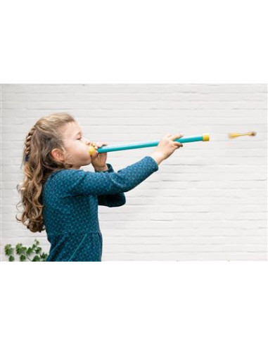 SCRATCH ACTIVE PLAY : SARBACANE 5 DINOS ET 3 FLECHETTES