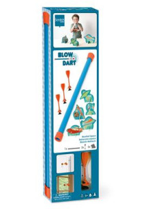 SCRATCH ACTIVE PLAY : SARBACANE 5 ROBOTS ET 3 FLECHETTES 2