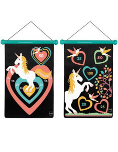 SCRATCH ACTIVE PLAY: FLÉCHETTES MAGNÉTIQUES LICORNE PAILLETT