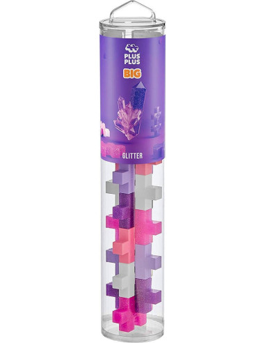 Tube ++ big glitter 15pcs