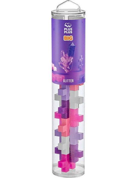 Tube ++ big glitter 15pcs