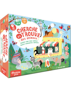Cherche et trouve - les animaux du monde