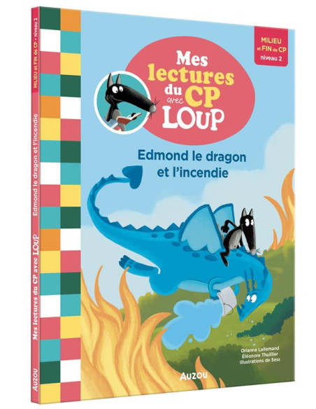 Mes lectures du cp avec loup - edmond dragon et l'incendie