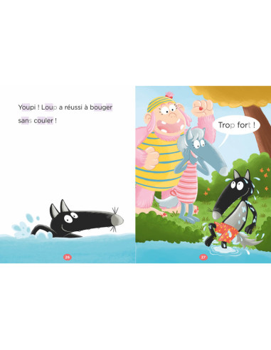 Mes lectures du cp avec loup – tous à l'eau !