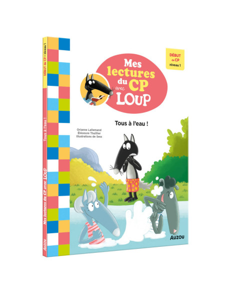 Mes lectures du cp avec loup – tous à l'eau !