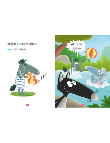 Mes lectures du cp avec loup – tous à l'eau !