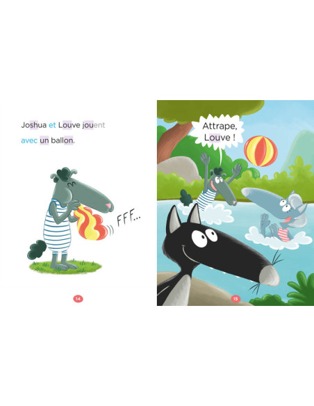 Mes lectures du cp avec loup – tous à l'eau !