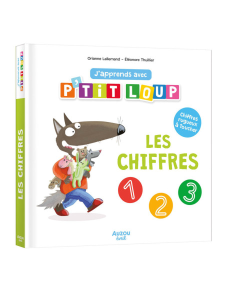 J'apprends avec p'tit loup - les chiffres