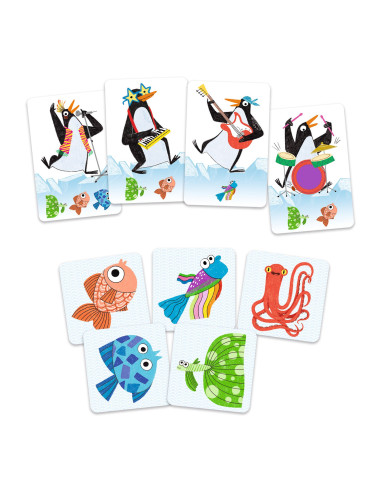 Jeu de cartes - rock band