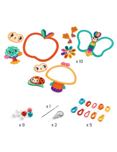 Artistic string art - le jardin - djeco 2