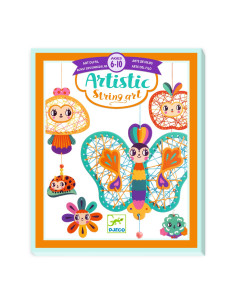 Artistic string art - le jardin - djeco