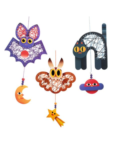 Artistic string art - la nuit - djeco