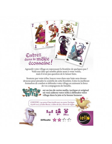 Schotten Totten - Mini Jeu de Cartes Tactique
