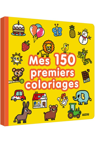 Mes 150 premiers coloriages - auzou