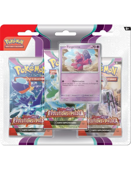 Pokémon EV02 : Pack 3 boosters