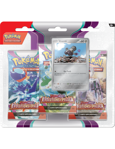 Pokémon EV02 : Pack 3 boosters