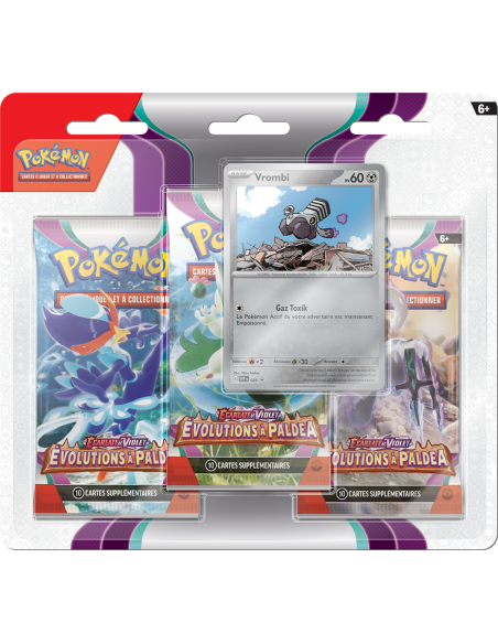 Pokémon EV02 : Pack 3 boosters