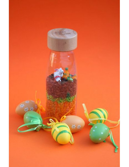 Bouteille sensorielle lapin - petit boum