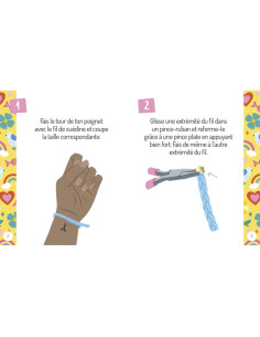 Mes 2 bracelets d'amitié - auzou 2