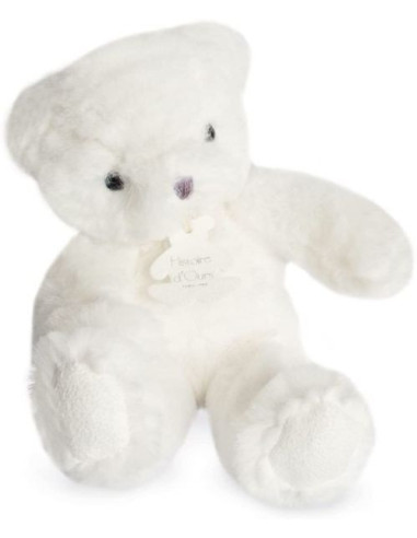 OURS POUDRES 15CM - BLANC