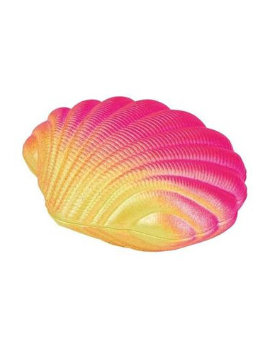 Coquille couvé avec une petite sirène