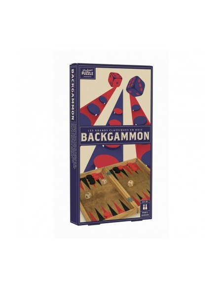 Backgammon bois vintage