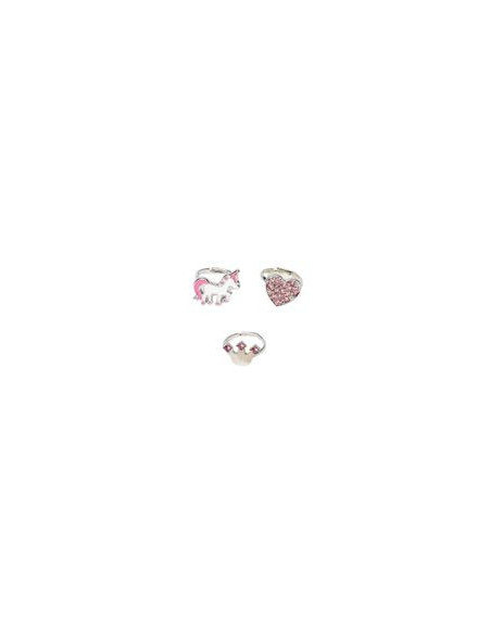 Set de 3 bagues - princesses