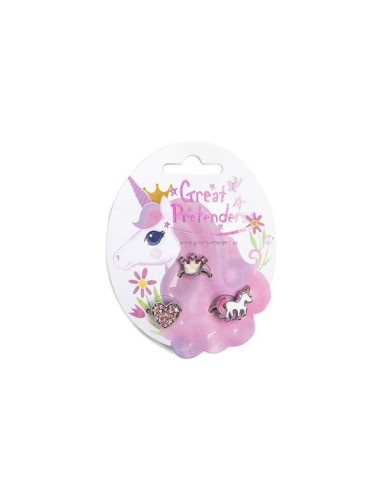 Set de 3 bagues - princesses