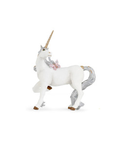 Licorne argentée
