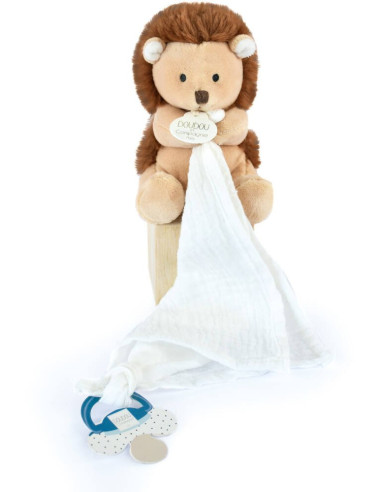 Unicef - herisson avec doudou attache-sucette