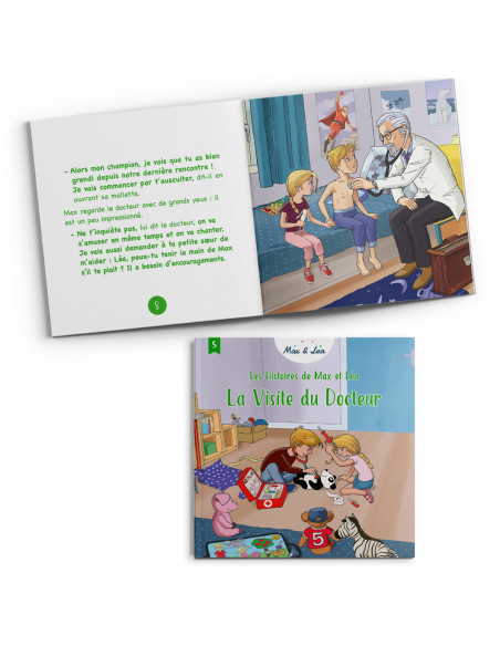 CONTE MAX & LEA : LA VISITE DU DOCTEUR (VOL 5)