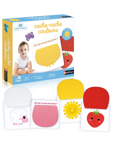 Cache cache couleur