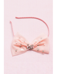 Serre tete boutique starry gem bow