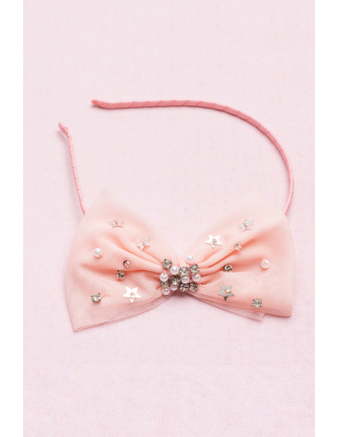 Serre tete boutique starry gem bow
