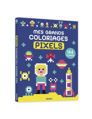 Mes grands coloriages - mes coloriages pixels