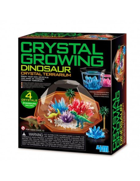Science in action - Crystal Growing - Dinosaure - Terrarium