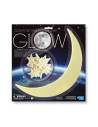 4m phosphorescent pack: lune + 12 etoiles