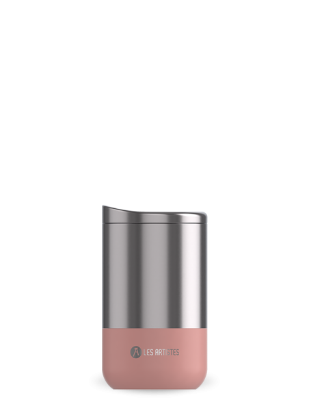 Mug isotherme split pink 350ml