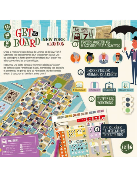 GET ON BOARD - LONDON & NEW-YORK (FR)